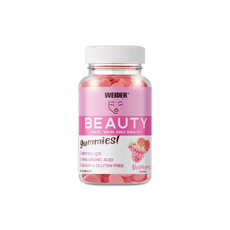 Beauty Raspberry 40 gummies Weider