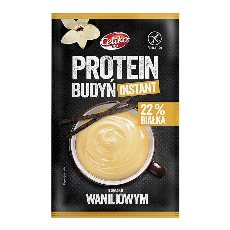 Budyń PROTEINowy Instant o Smaku Waniliowym 40g Celiko