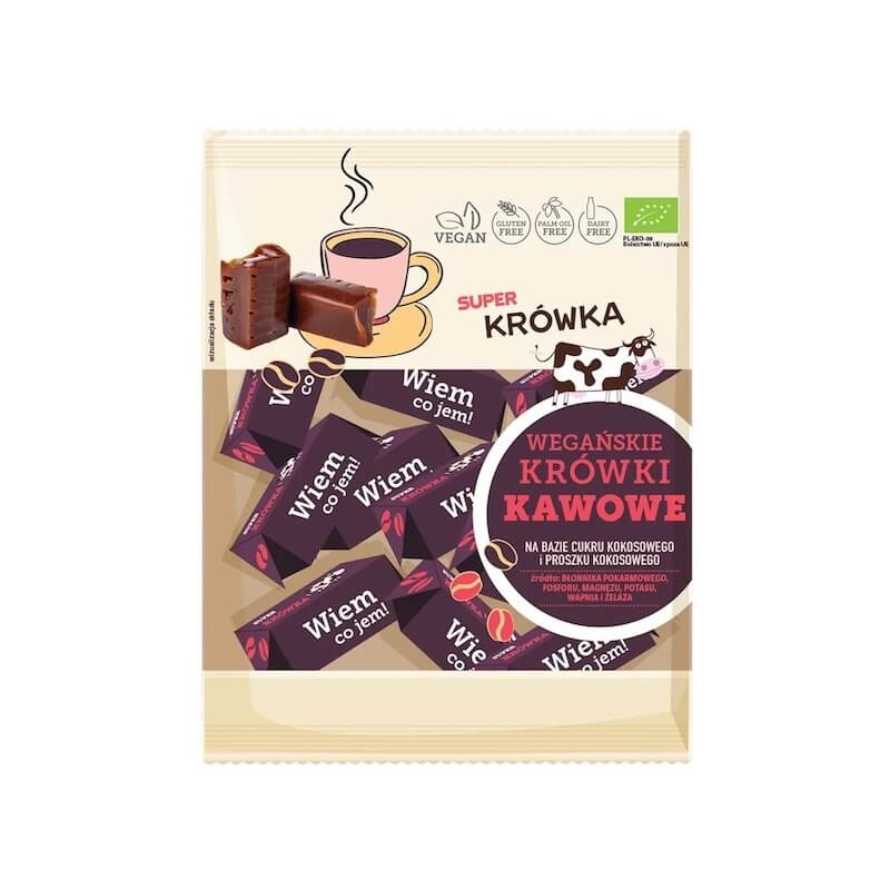 Organic Vegan Gluten-Free Coffee Fudge 150g Super Krówka
