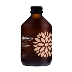 Kombucha z Brzoskwinią i Trawą Cytrynową Bezglutenowa BIO 330ml Vigo