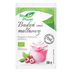 Organic Raspberry Pudding 40g Bio Planet