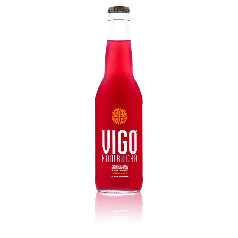 Kombucha Schisandra Bezglutenowa 330ml Vigo