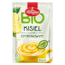 Kisiel o smaku cytrynowym bezglutenowy BIO 30g Amylon
