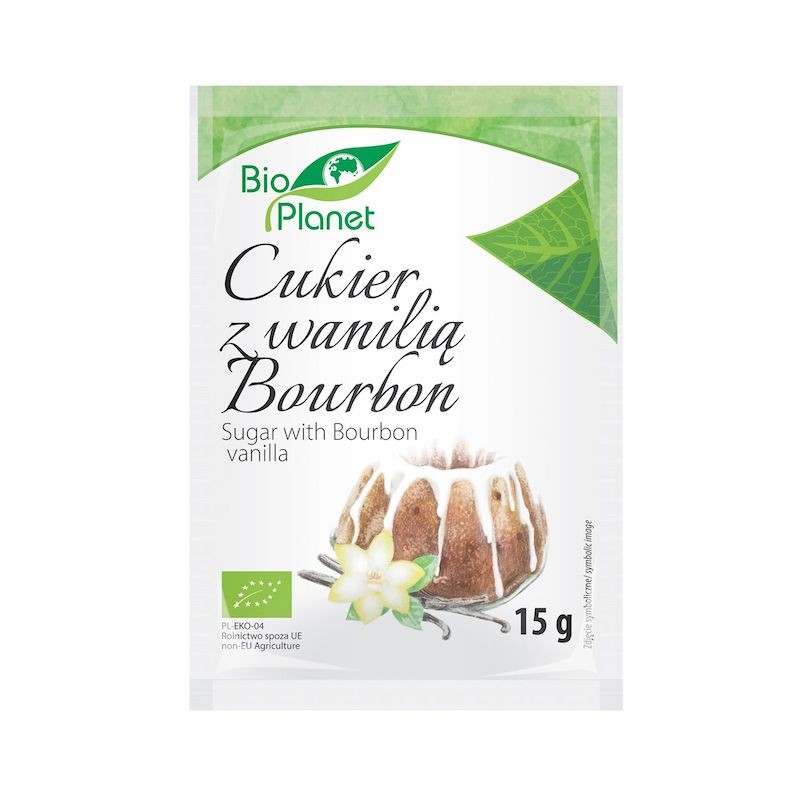 Cukier Z Wanilią Bourbon BIO 15g Bio Planet