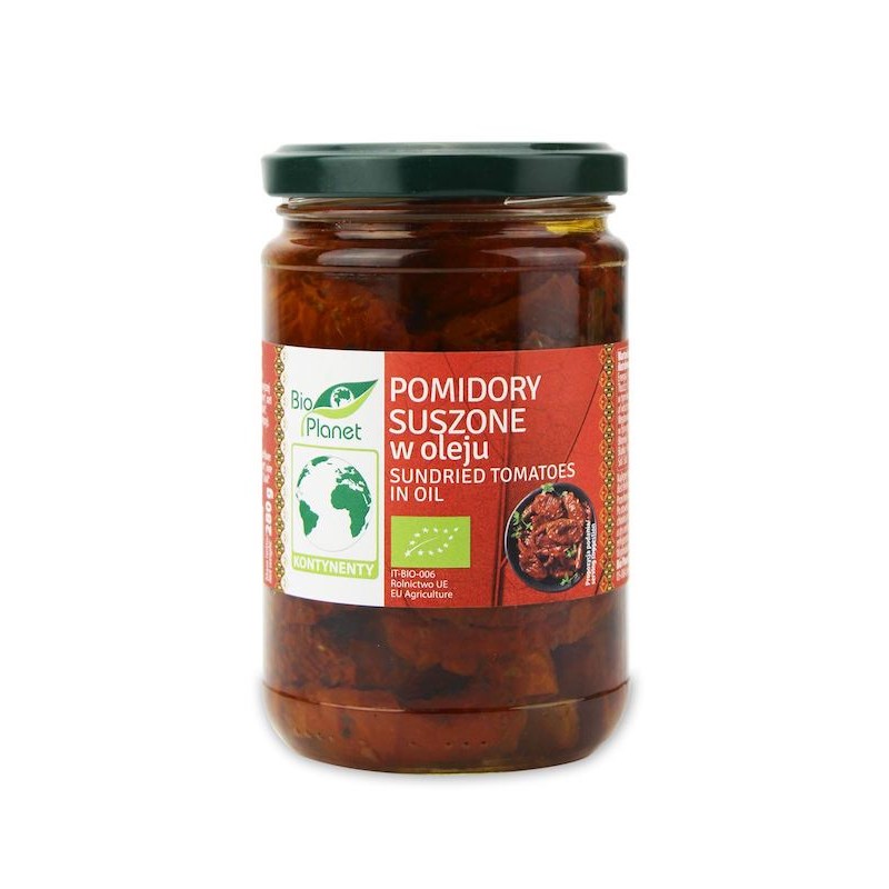 Organic Sundried Tomatoes in Oil 280g (130g) Bio Planet