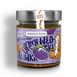Krem Orzechowy Orzech Włoski ze Śliwką 195g Basia Basia & Premium Rosa