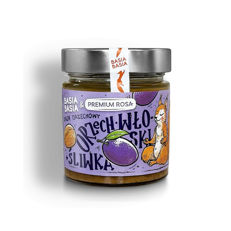 Walnut Cream With Plums 195g Basia Basia & Premium Rosa