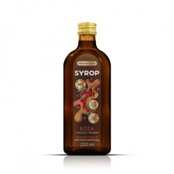 Rose Syrup With Inulin & Honey Premium Rosa