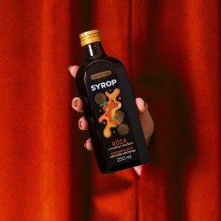 Syrop z Owoców Róży z Inuliną i Miodem 250ml Premium Rosa