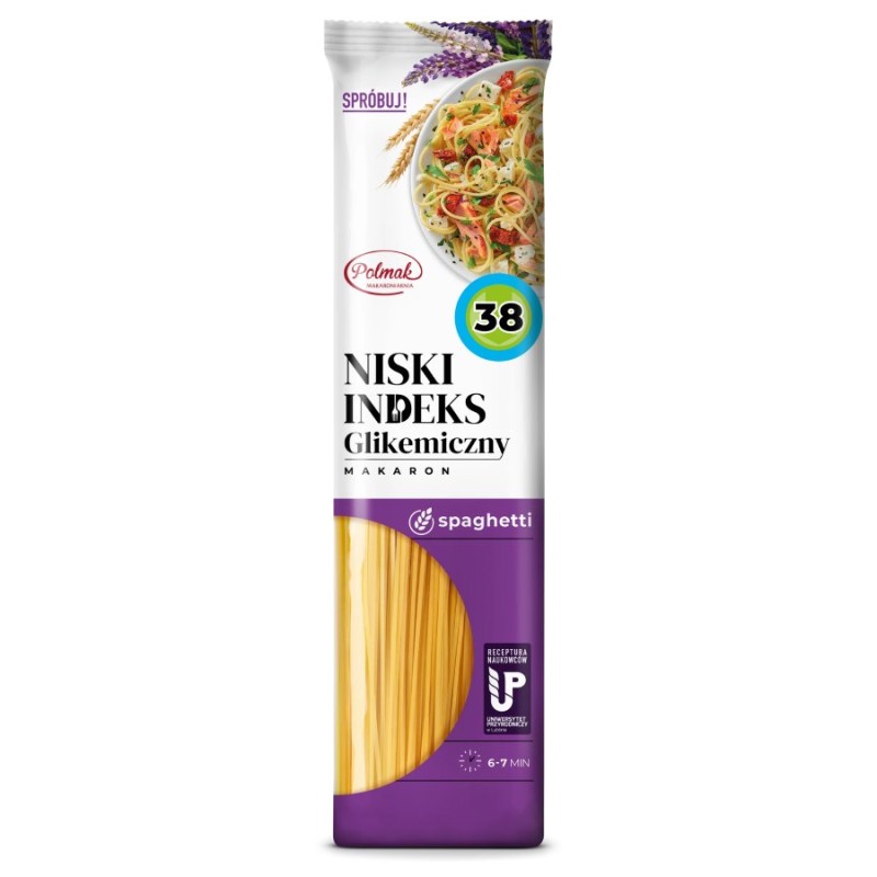 Low Glycemic Index Spaghetti Pasta 250g Polmak