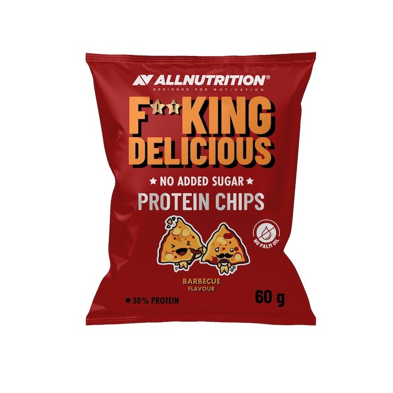 Fitking Delicious Protein Chips Barbecue 60g Allnutrition