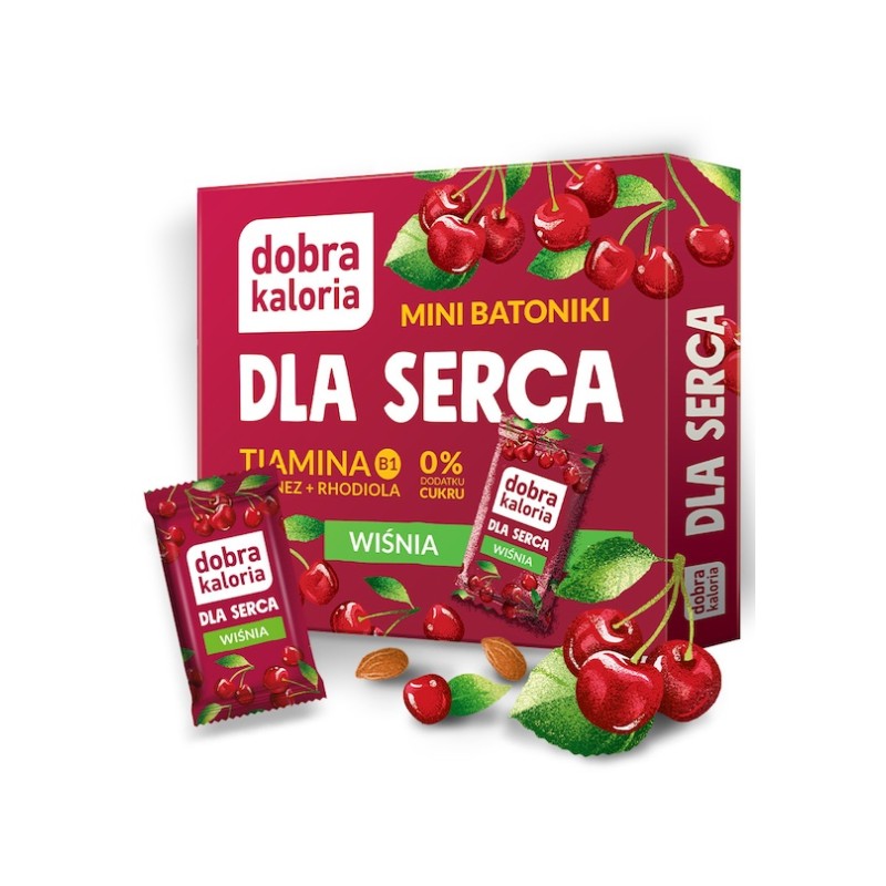 Mini Bars For Heart, No Sugar 102g (6 Pcs) Dobra Kaloria