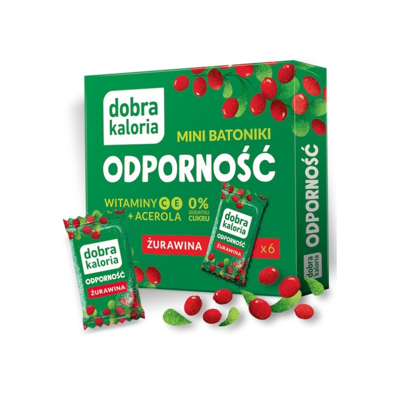 Mini Bars Immunity, No Sugar 102g (6 Pcs) Dobra Kaloria