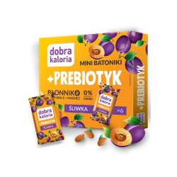 Mini Bars Prebiotic, No Sugar 102g (6 Pcs) Dobra Kaloria
