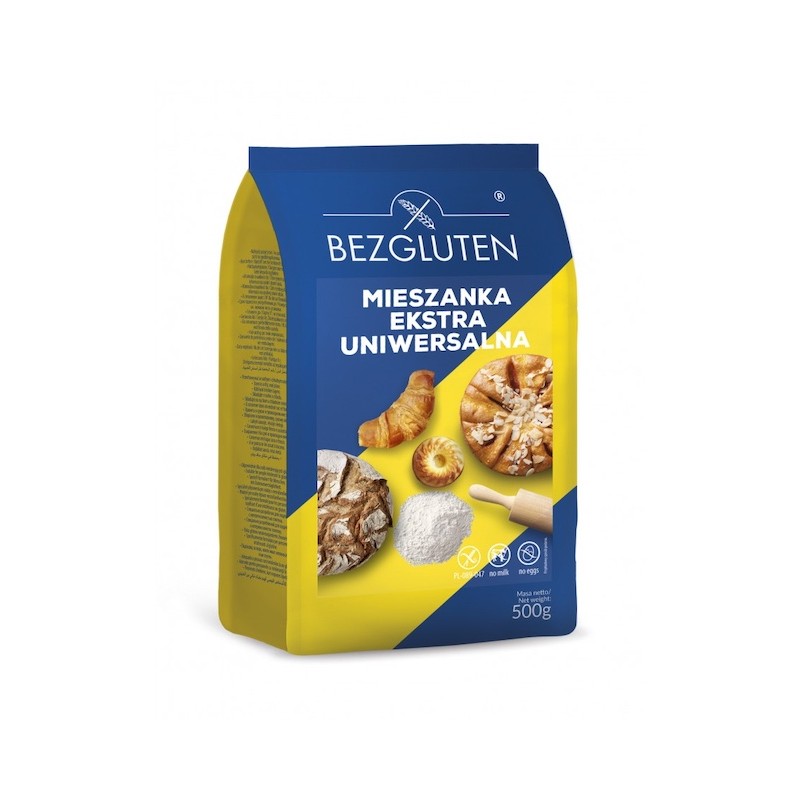 Ekstra Uniwersalna Mieszanka Bezglutenowa 500g Bezgluten