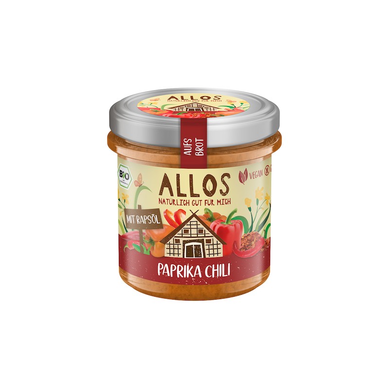 Organic Gluten-Free Cream Pasta Paprika & Chili 140g Allos