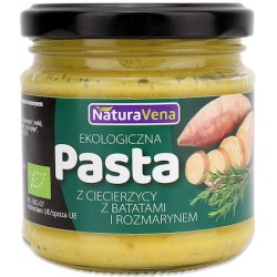 Organic Chickpea & Sweet Potato Paste with Rosemary 185g NaturaVena