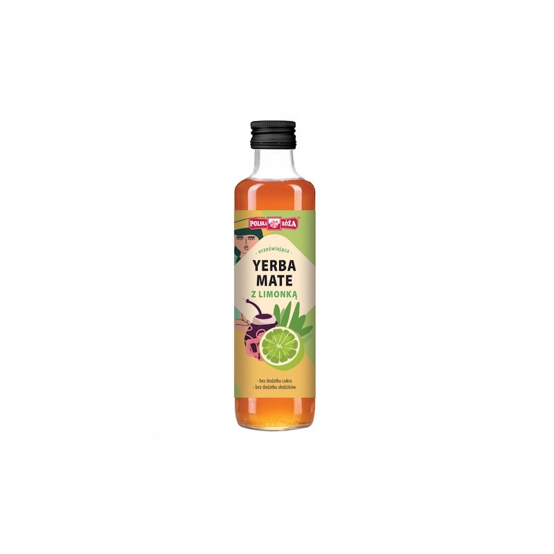 Yerba Mate Tea with Lime 250ml Polska Róża