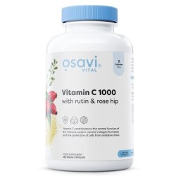 Vitamin C1000 with Rutin & Rose Hip 180 vegan caps Osavi