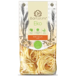 Makaron Semolinowy Gniazda Spaghetti A'la Chitarra BIO 250g Bartolini