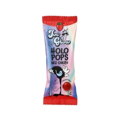 Strawberry Lollipop With Vitamins, No Sugar 8g Joe Glow