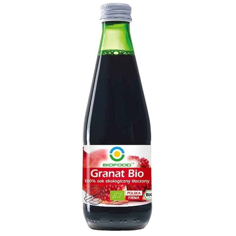 Organic Pomegranate Juice NFC 300ml BioFoo