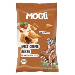 Rożki z Kremem Orzechowo - Kakaowym Bezglutenowe BIO 30g Mogli