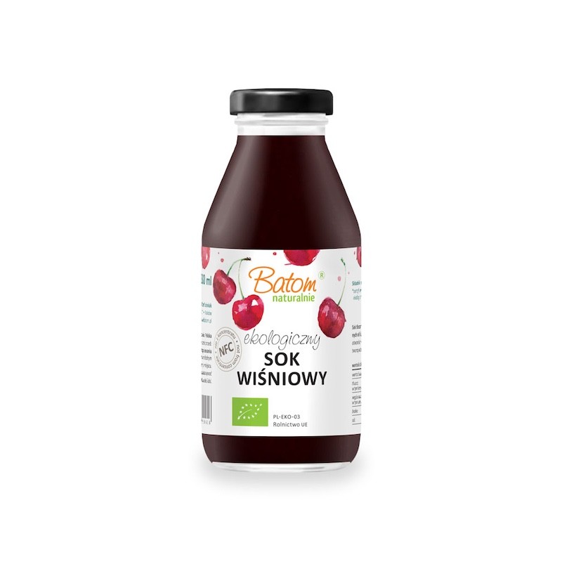 Organic Cherry Juice NFC 330ml Batom