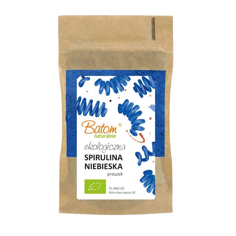 Spirulina Niebieska BIO 15g Batom