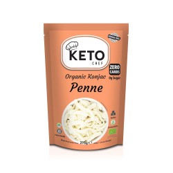 Makaron Konjac Penne Bezglutenowy BIO 270g (200g) Keto Chef (Better Than Foods)