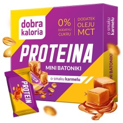 Mini Bars Protein with MCT Oil, No Sugar 102g (6 Pcs) Dobra Kaloria