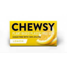 LEMON CHEWING GUM WITH XYLITOL 15G CHEWSY
