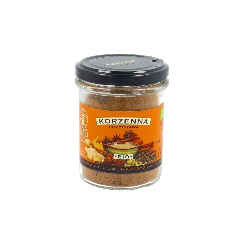 Organic Spice Seasoning 60g Pięć Przemian