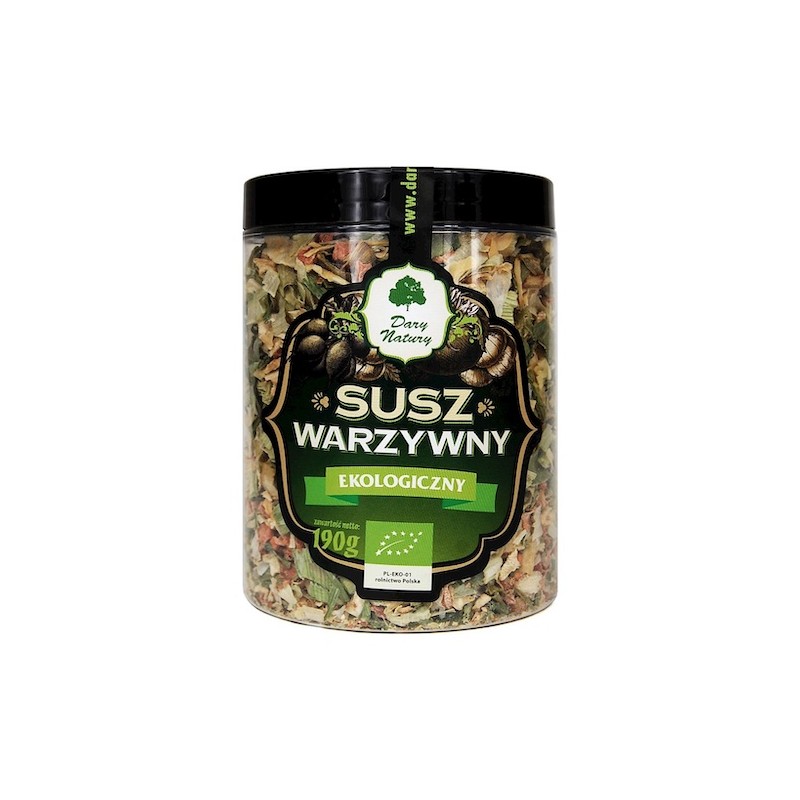 Organic Dried Vegetables 190g Dary Natury
