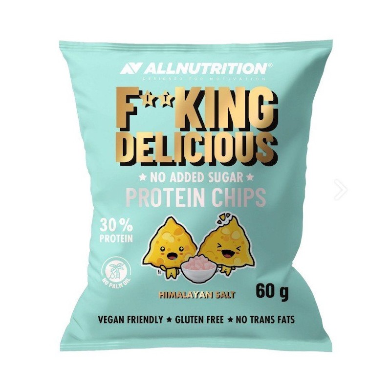 Fitking Delicious Protein Chips Himalayan Salt 60g Allnutrition