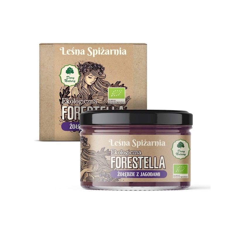 Organic Acorn Forestella With Berries 200g Dary Natury