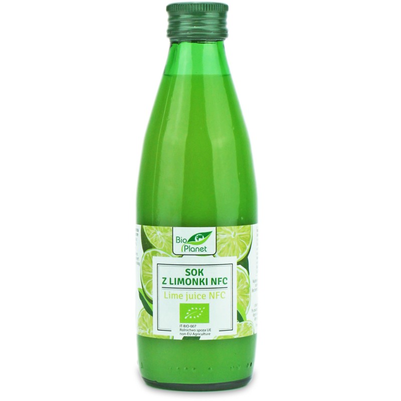 Organic Lime Juice NFC 100% 250ml Bio Planet