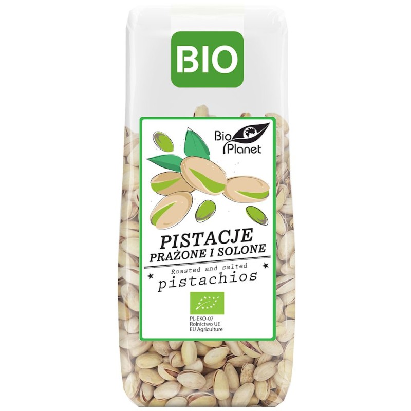 Organic Roasted, Salted Pistachios 100g Bio Planet