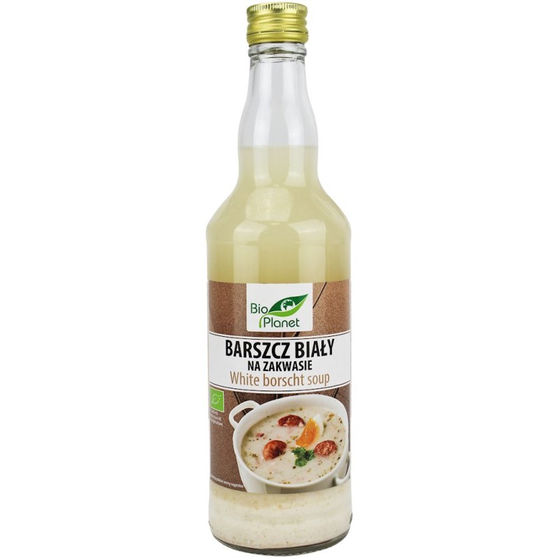 Organic White Borscht Soup 500ml Bio Planet