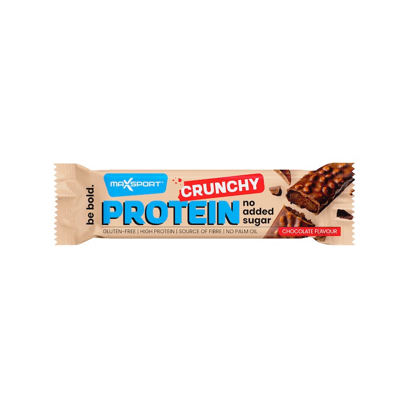 Gluten-Free Cocoa Protein Bar in Milky Chocolate, No Sugar 40g Maxsport