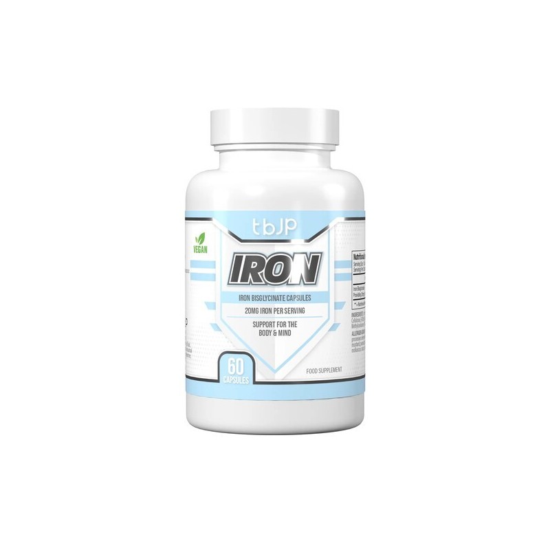 Żelazo 60 kapsułek Trained by JP