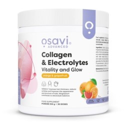 Collagen & Electrolytes Vitality and Glow Orange & Grapefruit 300g Osavi