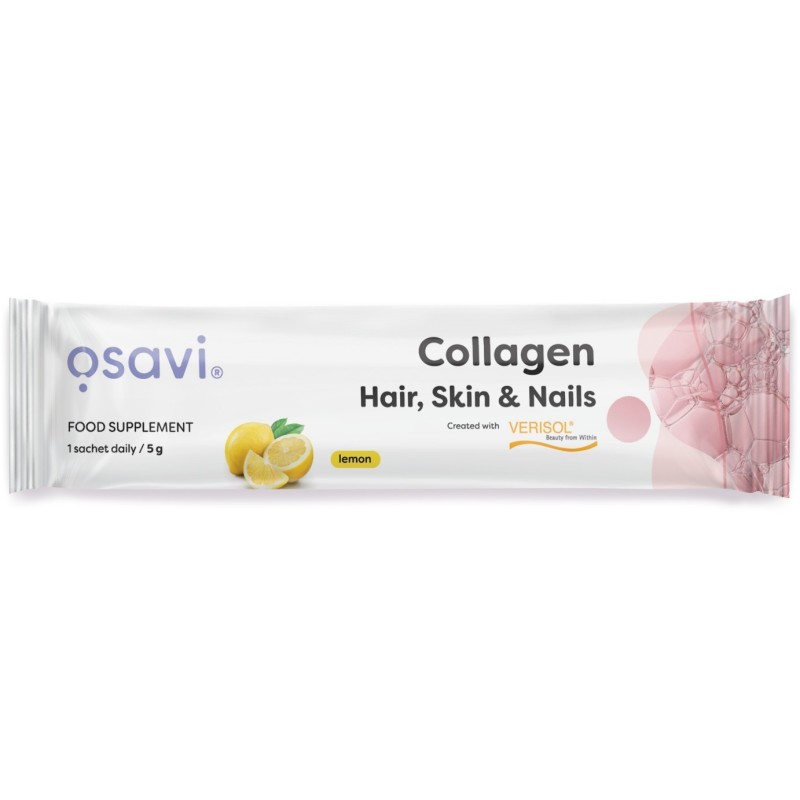 Collagen Peptides (Hair, Skin & Nails) Lemon 5g (1 serving) Osavi