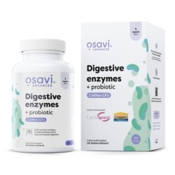 Digestive enzymes + probiotic 120 vegan caps Osavi
