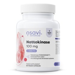 Nattokinaza 100mg 60 kapsułek wegańskich Osavi