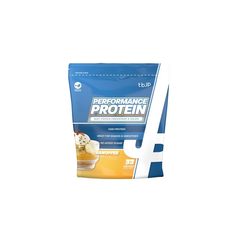 Performance Protein Smak Banoffee 1000g Trained by JP
