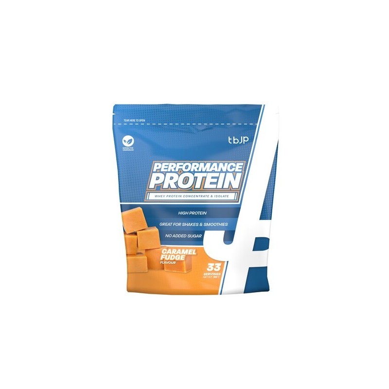 Performance Protein Smak Karmelowe Fudge 1000g Trained by JP
