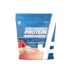 Performance Protein White Chocolate Raspberry 1000g Trained by JP