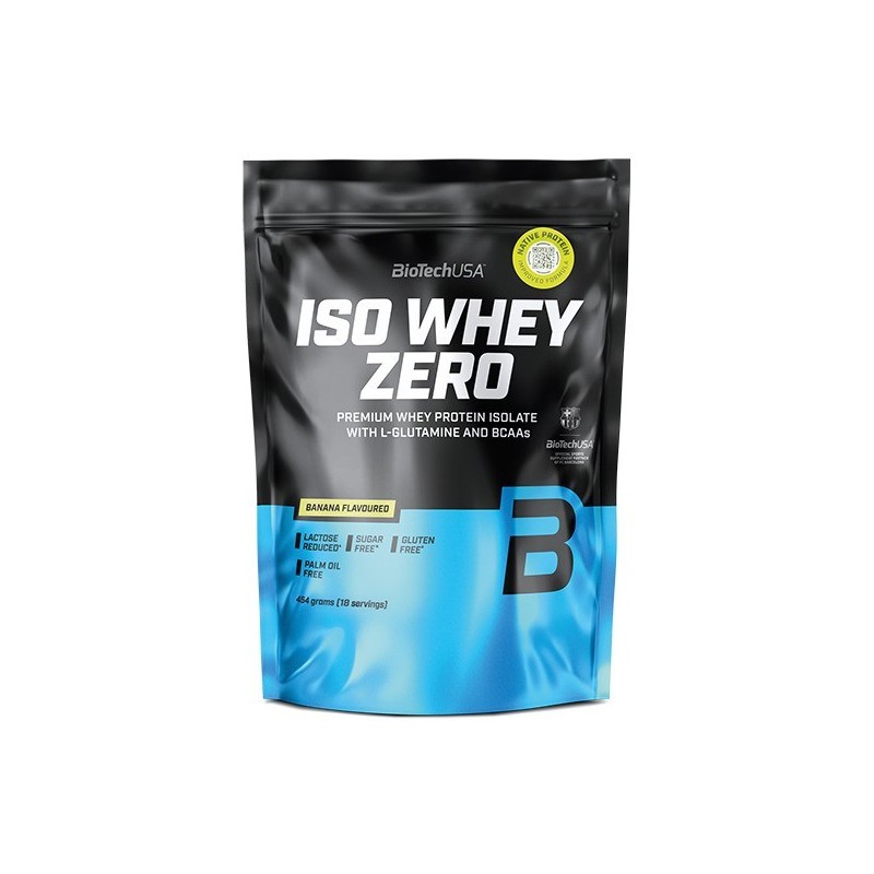 Iso Whey Zero Smak Bananowy 454g BioTechUSA