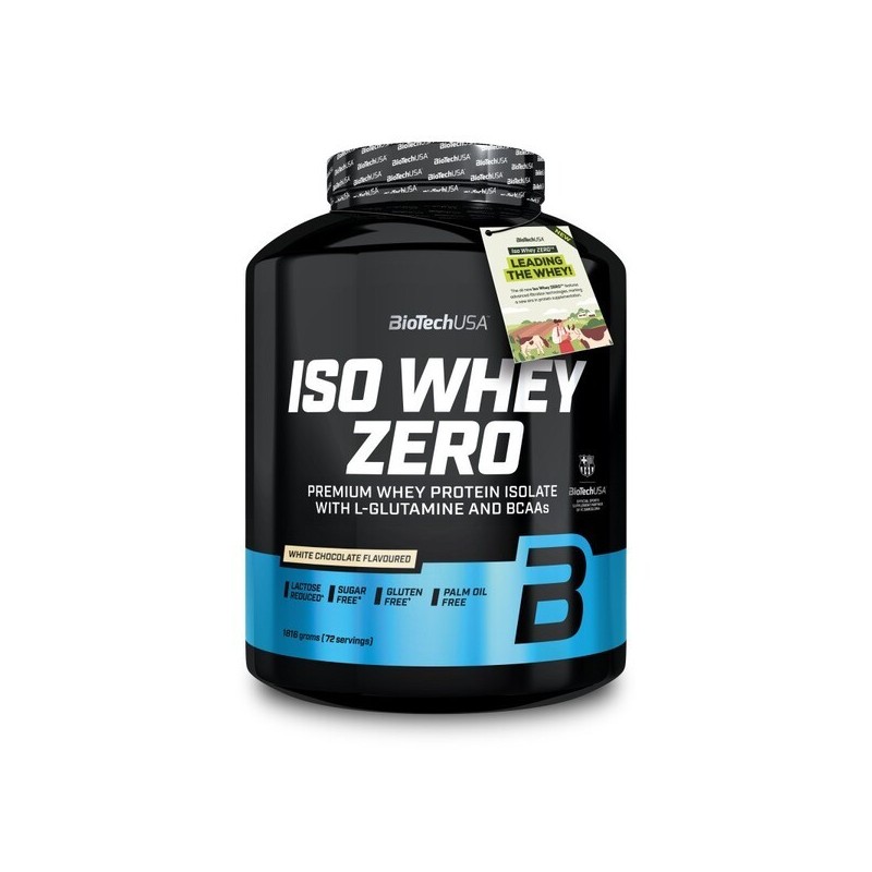 Iso Whey Zero White Chocolate 1816g BioTechUSA